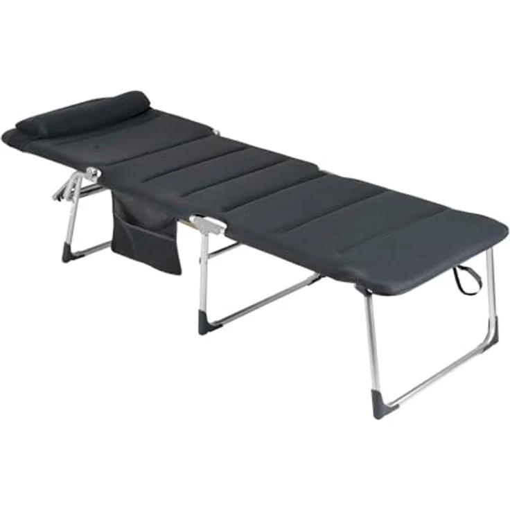Crespo Dreibeinliege Air Elite, dunkelgrau – Bild 3