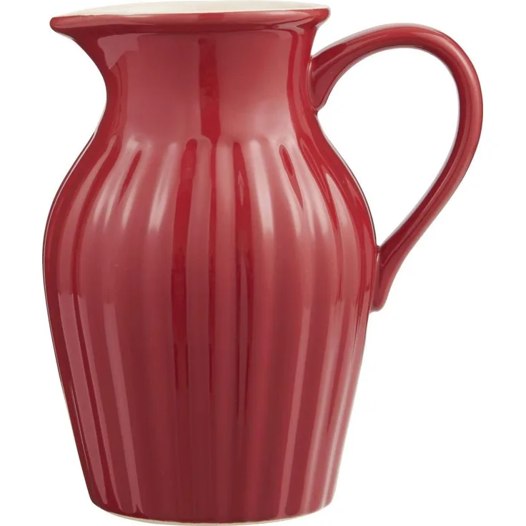 Ib Laursen Krug Mynte 1,7l Keramik Kanne Vase 2077- 33 - strawberry rot