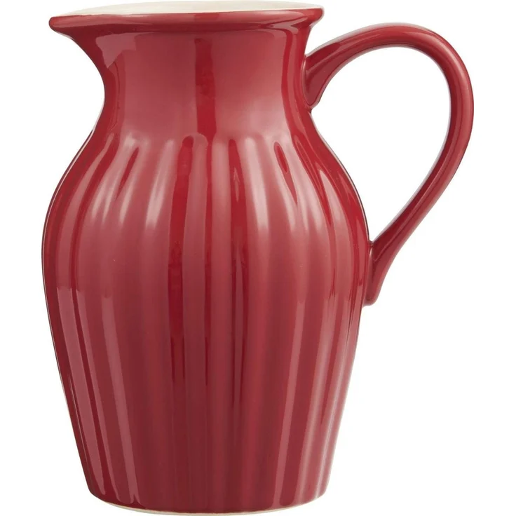 Ib Laursen Krug Mynte 1,7l Keramik Kanne Vase 2077- 33 - strawberry rot – Bild 1