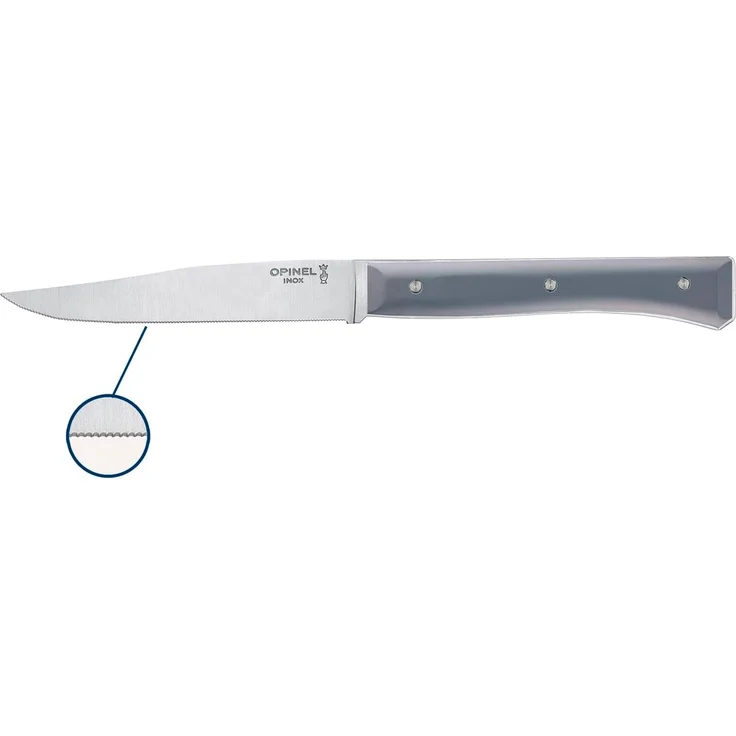 Opinel Tischmesserset Facette 4-teilig Schiefer – Bild 3