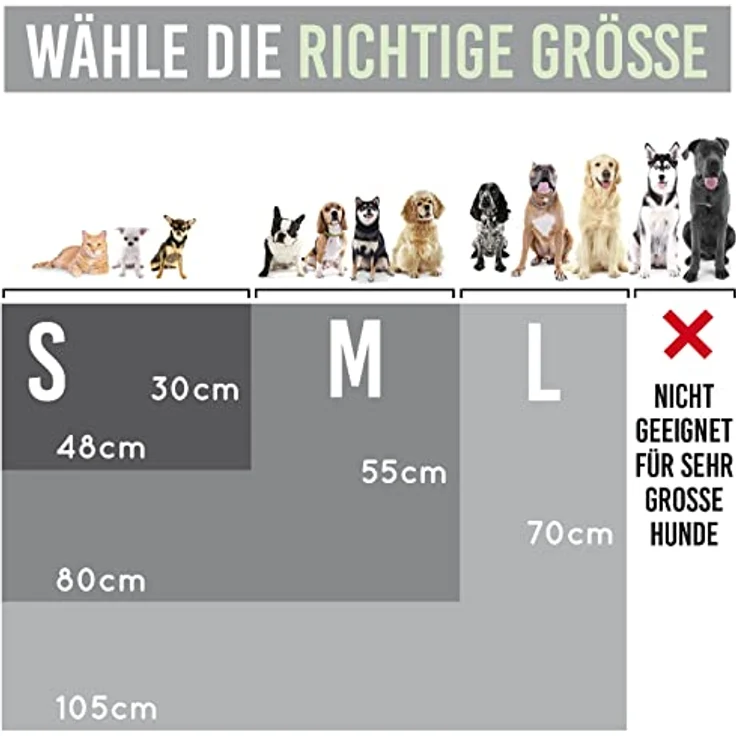 KaraLuna Tierdecke Hunde Liegematte I Hundedecke Decke Matte Kissen Hund, Wasserbar – Bild 7