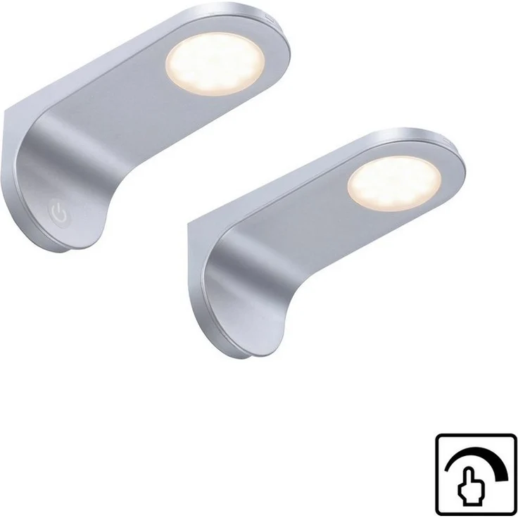 Paul Neuhaus Unterschrankleuchte AMON, Dimmfunktion, LED fest integriert, Warmweiß, LED Unterbauleuchte, Küchenlampe, dimmbar über Touchdimmer – Bild 4