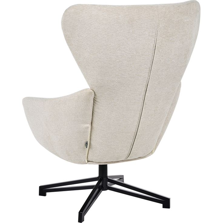 Drehsessel DALEN Stoff Hellbeige – Bild 5