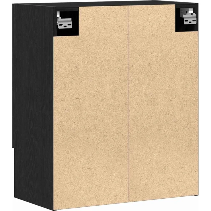 vidaXL Wandmontierter Schrank Schwarz Eichen-Optik 60 x 31 x 70 cm 862942 – Bild 5