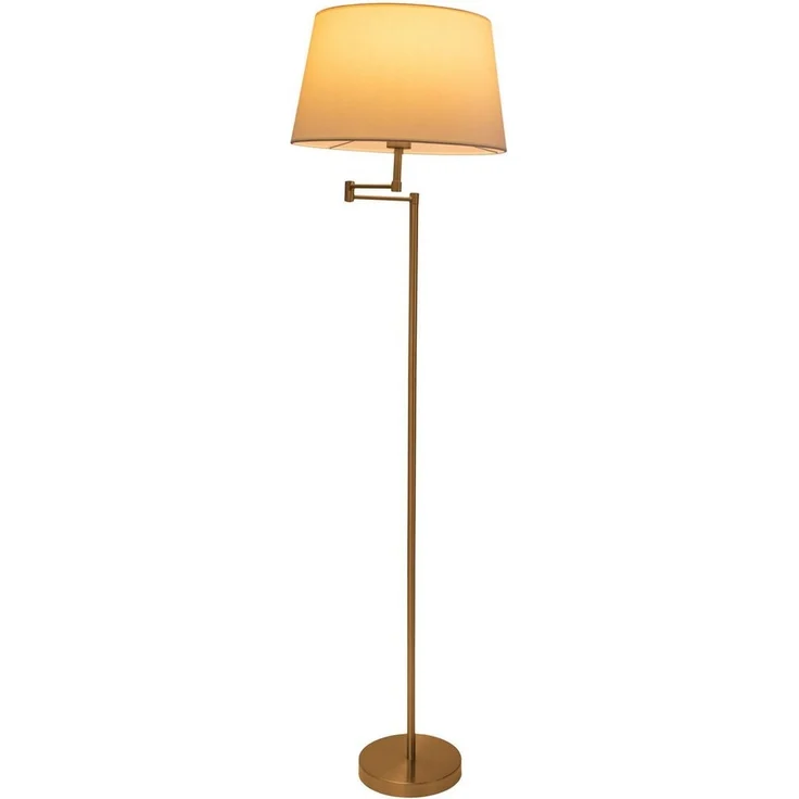näve Stehlampe Bologna, ohne Leuchtmittel, schirm schwenkbar – Bild 2
