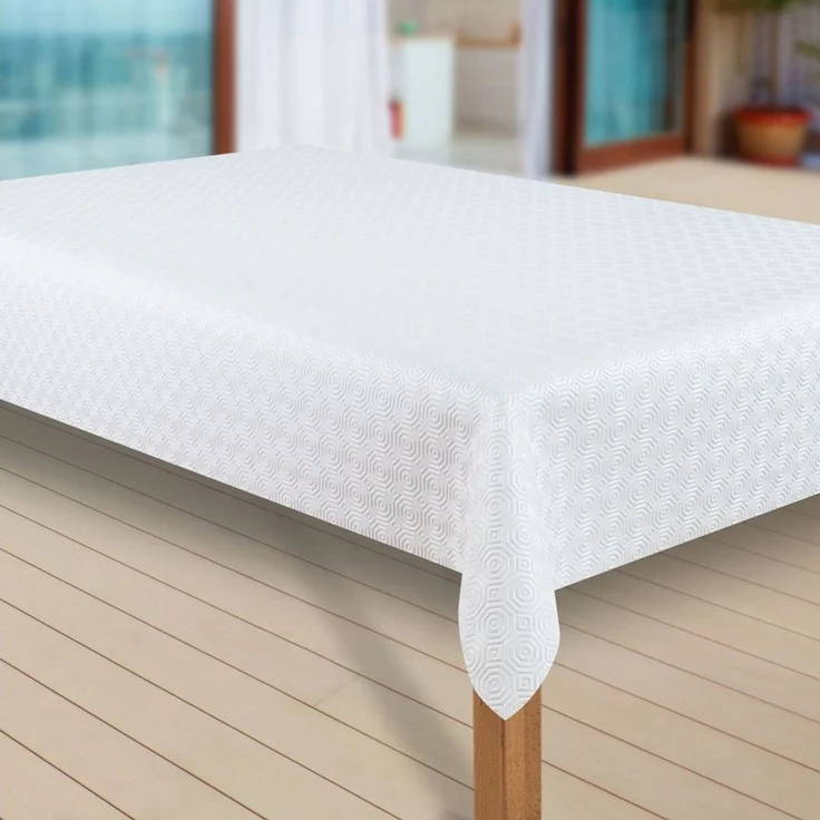 laro Tischdecke Laro Premium Tischpolster Tischschoner Abwaschbar Molton rechteckig – Bild 5