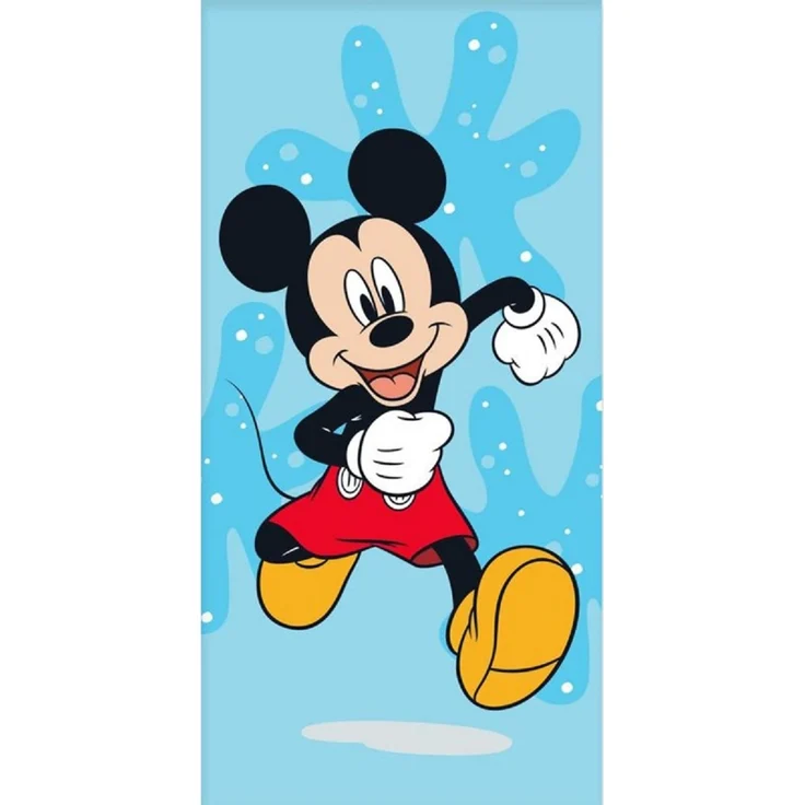 Disney Mickey Mouse Handtuch 70x140 cm Baumwolle weich Badetuch saugfähig Duschtuch – Bild 1