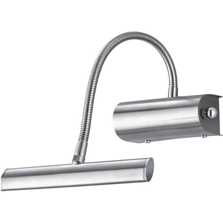 Hübsche 4 Watt LED Wandleuchte in Nickel matt