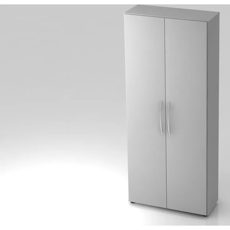 Schrank 5 Ordnerhöhen 34,6cm tief, Grau