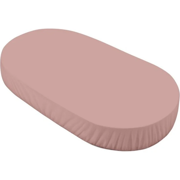 Spannbetttuch, für Waldin OWAL Babybett 7in1 - Bettwäsche für Kinderbetten- Pflegeleichte, superweiche und strapazierfähige Baumwolle Rosa, Groß – Bild 4