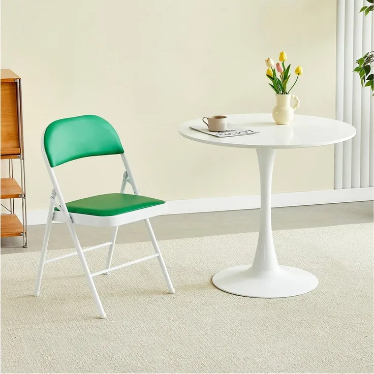 MCC direct Klappstuhl Kunstleder Klappstuhl gepolstert im 1er, 2er, 4er und 6er Set (1 St)