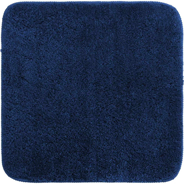 Brandsseller Badematte 50x50 cm Badteppich Badvorleger Badezimmerteppich Duschvorleger Dunkelblau – Bild 1