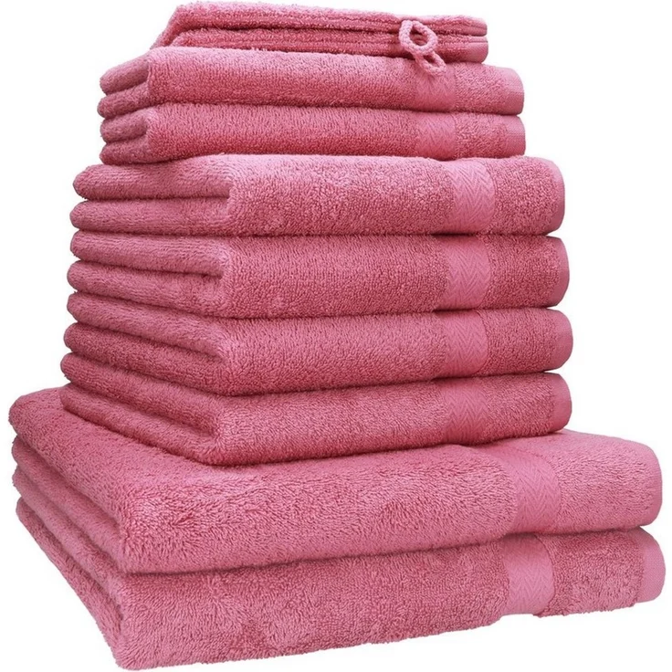 Betz Handtuch Set 10-tlg. Handtuch-Set PREMIUM, 100% Baumwolle (10-St), 100% Baumwolle – Bild 1