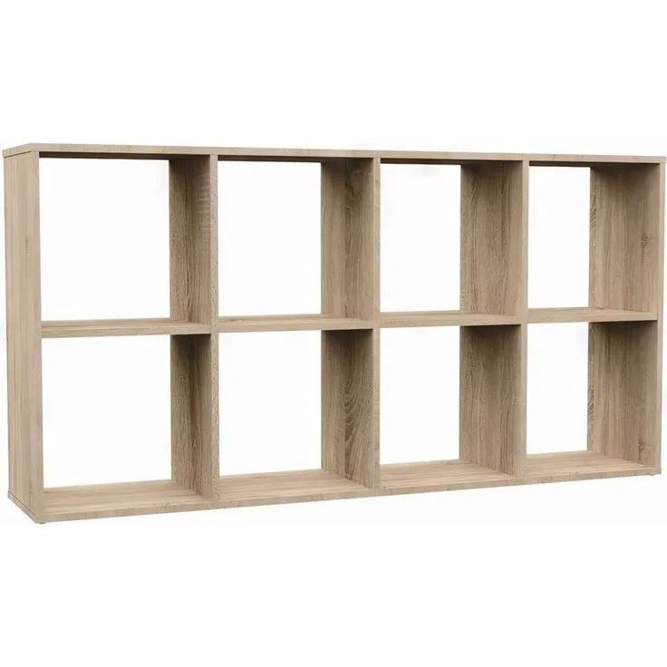 ibonto Bücherregal Modernes 2X4 Vielseitiges Würfelregal & Standregal Wohnzimmer&Büro