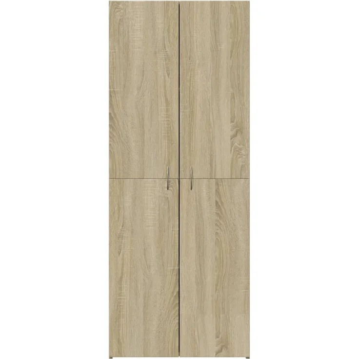vidaXL Aktenschrank Sonoma-Eiche 60x32x153 cm Holzwerkstoff 3276646 – Bild 4