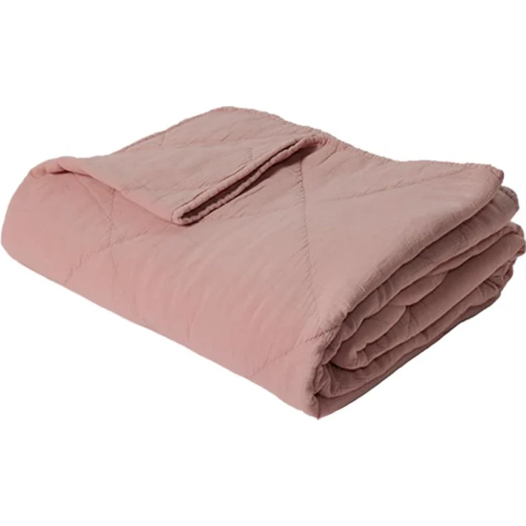 Decke Überwurf 100% Baumwolle 140 x 200 cm Skandinavisch Kit – Bild 3