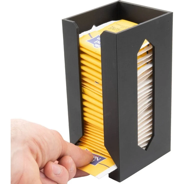 TSB Werk Vorratsdose Teebeutelspender Teebeutelhalter Teebeutel, Aufbewahrung, Tischständer, Wandhalter – Bild 4