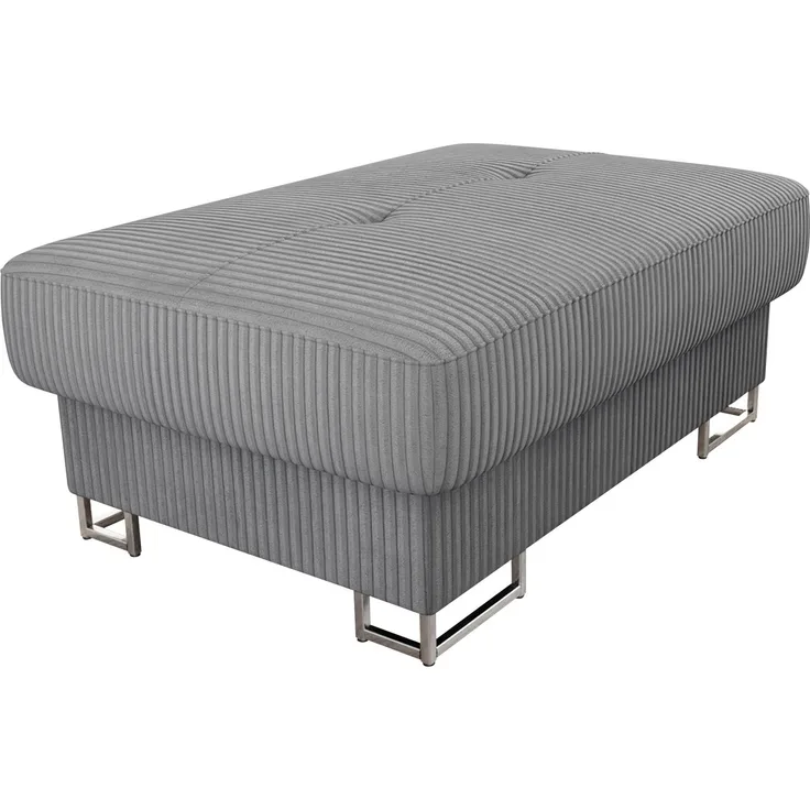 Polsterhocker Cotere Cord (Farbe: Poso 110)