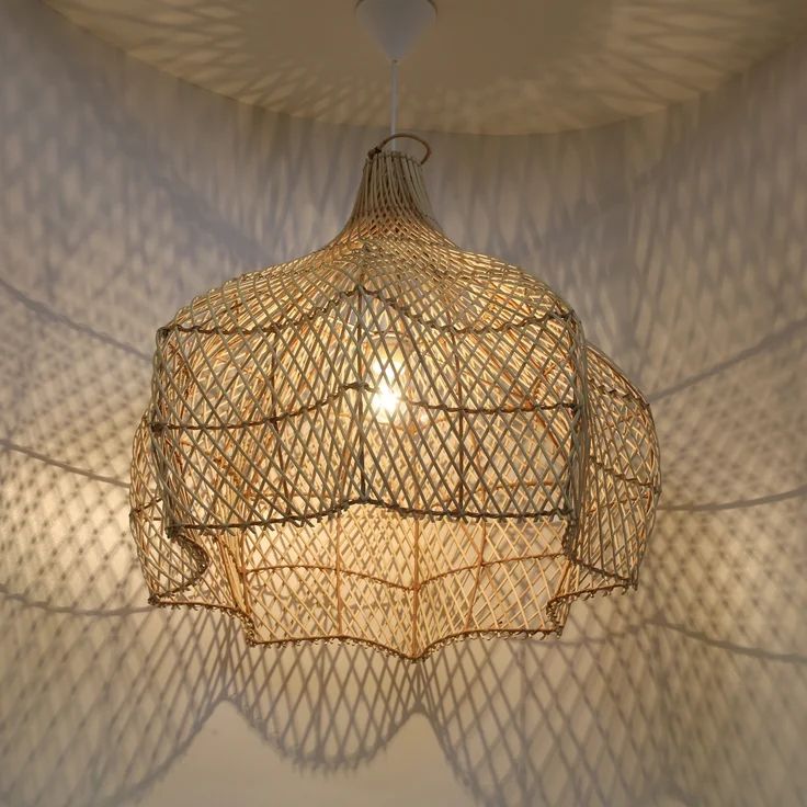 Rattan Lampe Manohara – Bild 5