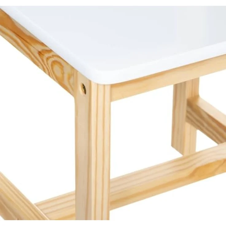 Kinderstuhl aus Holz, Höhe der Sitzfläche 29,3 cm – Bild 4