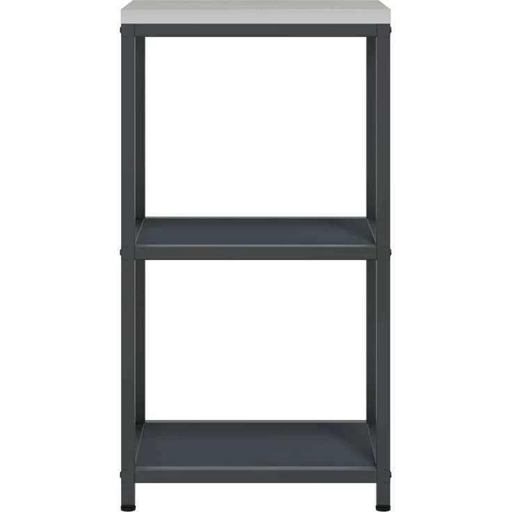 vidaXL Küchenregal HATTEM Anthrazit 40 x 50 x 92 cm Stahl 874970 – Bild 8