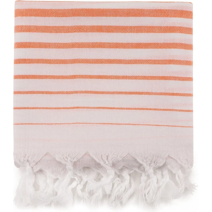 Mijolnir 'Golge - Orange' Fouta (Strandtuch), Orange, 90 x 180 cm – Bild 4