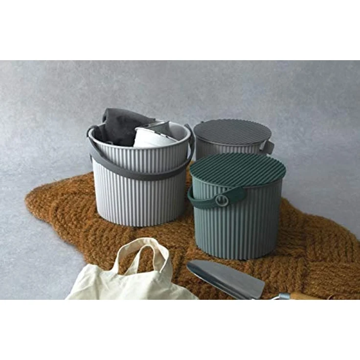 Hachiman Omnioutil Eimer mittel L Grau/anthr. 10 Liter – Bild 6