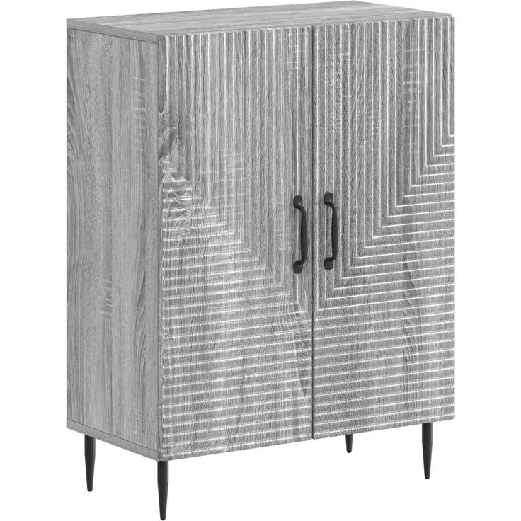 vidaXL Badezimmer Aufbewahrungsschrank HAARLEM Sonoma-Grau 896841 – Bild 1