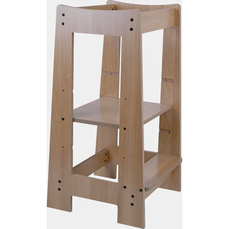 Lernturm, Holz, Kippschutz, höhenverstellbar, H 80 cm – Bild 1