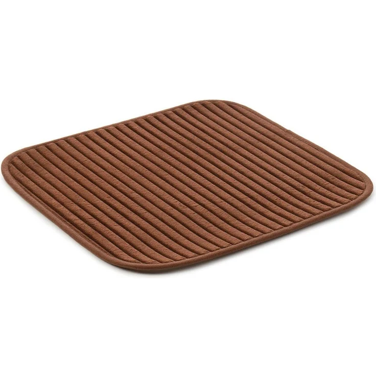 Gözze Badematte Berlin, Höhe 7 mm, rutschhemmend beschichtet, fußbodenheizungsgeeignet, Polyester, rechteckig, Badteppich, Uni Farben, Cord Optik, waschbar – Bild 1