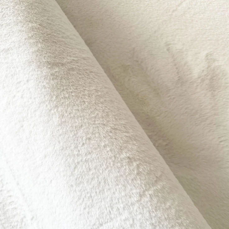 VIMODA Teppich Wohnzimmer Schlafzimmer Flauschig, kurzflorig – waschbar und Fußbodenheizung geeignet,Farbe:Creme;Maße:120x160 cm – Bild 6