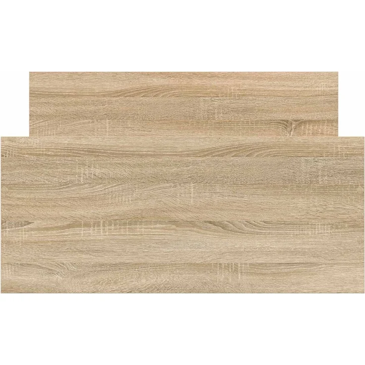 vidaXL Bettgestell mit Kopfteil Sonoma-Eiche 80 x 200 cm Holzwerkstoff 8009028 – Bild 4