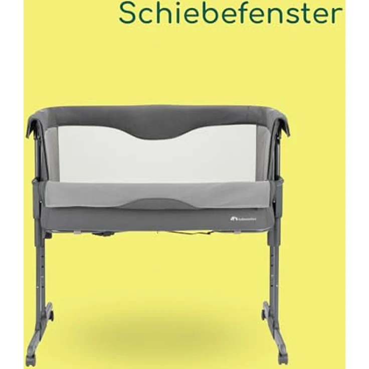Bebeconfort Amara 2in1 Beistellbett & Stubenwagen, inkl. Matratze und Reisetasche, ab Geburt bis 9 kg, Tinted Graphite – Bild 4