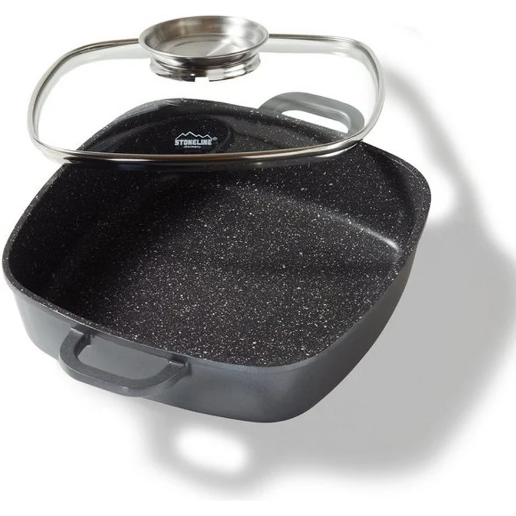 STONELINE Servierpfanne, Aluminiumguss (1-tlg), Induktion – Bild 4