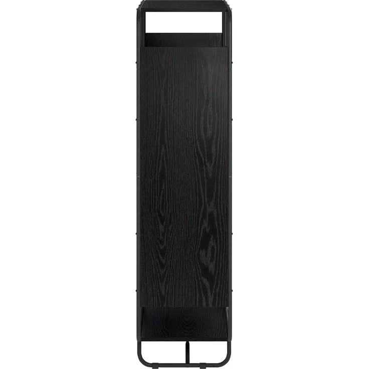 vidaXL Highboard Schwarz Eichen-Optik 80 x 37.5 x 144 cm Holzwerkstoff 8007936 – Bild 4