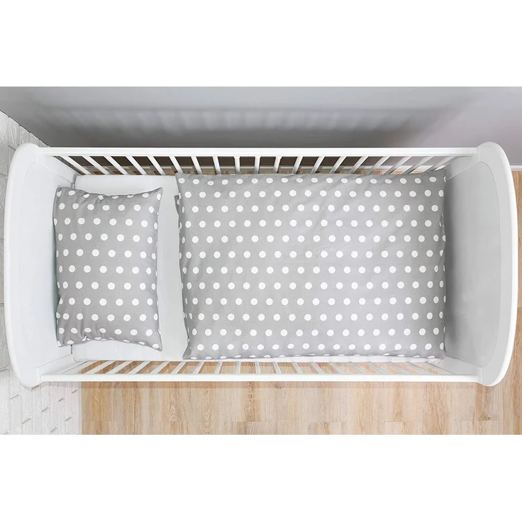 Amilian Bettwäsche Bettbezug 100x135 cm, Kopfkissenbezug 40x60 cm, 2 teilig, 100% Baumwolle – Bild 3