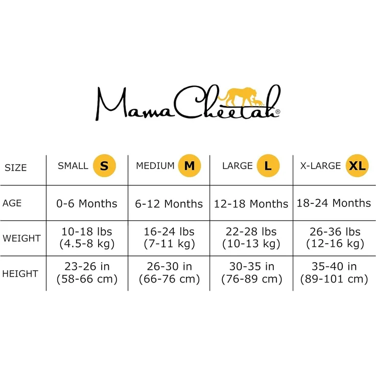 Mama Cheetah Baby Schlafsack, 0.5 TOG 100% Bio-Baumwolle, Ideal für den Sommer, Sommerschlafsack für Jungen und Mädchen, L (12-18 Monat) – Bild 6