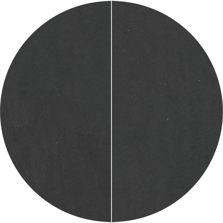 vidaXL Bodenfolie für Pools Ø 244 cm (1 mm) Rund Vliesstoff Schwarz 42009103 – Bild 2