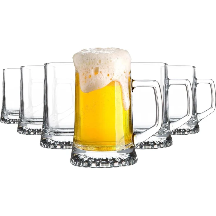 Bierkrug Bormioli Rocco Stern 6 Stück Glas (510 ml)