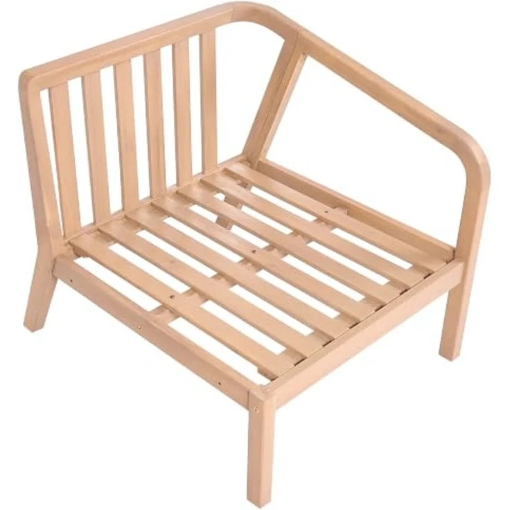 Garten-Eckmodul linksseitig RIVELLO Akazienholz Hellbraun – Bild 7