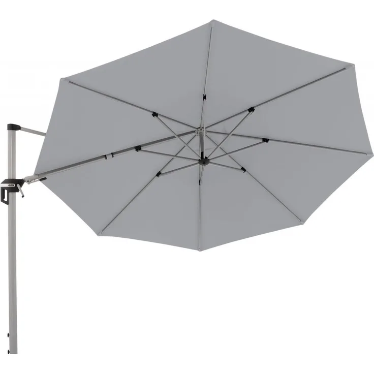 Doppler ACTIVE Pendelschirm ø 370 rund Sonnenschirm Ampelschirm 5 Farben 446251 827 Hellgrau