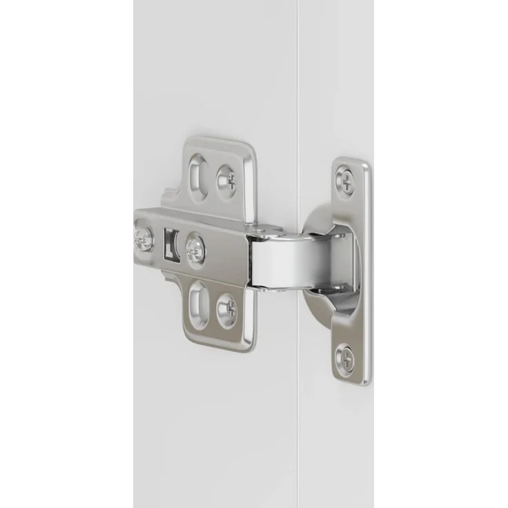 vidaXL Küchen-Hängeschrank Kalmar Hochglanz-Weiß Holzwerkstoff 853549 – Bild 9
