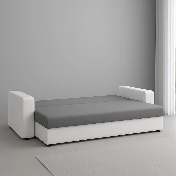 Sofa LATTE mit Schlaf-Funktion und Bettkasten – moderner Stil und Komfort! – Bild 3