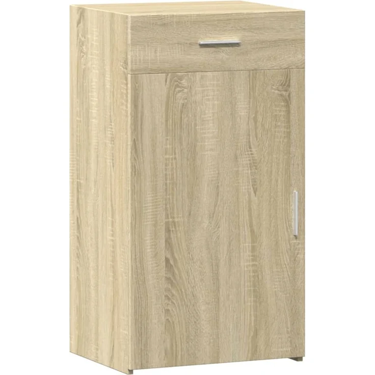 vidaXL Sideboard Sonoma-Eiche 50x42,5x93 cm Holzwerkstoff 846294 – Bild 2