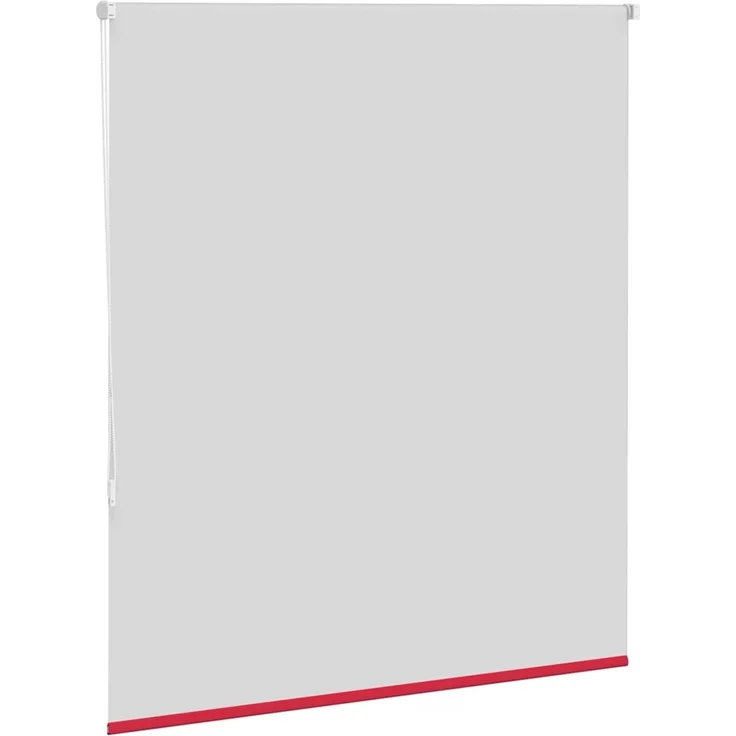 vidaXL Verdunkelungsrollo Rot 125x150cm Stoffbreite 121,6cm Polyester 4011783 – Bild 3