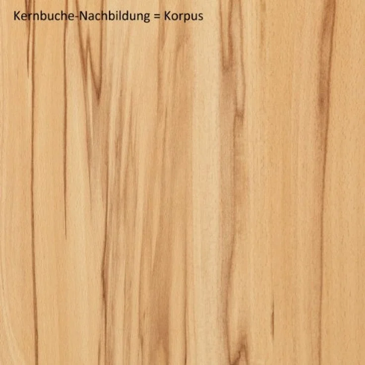 Hänge-Schuhschrank, in Kernbuche teil-massiv, geölt – Bild 4