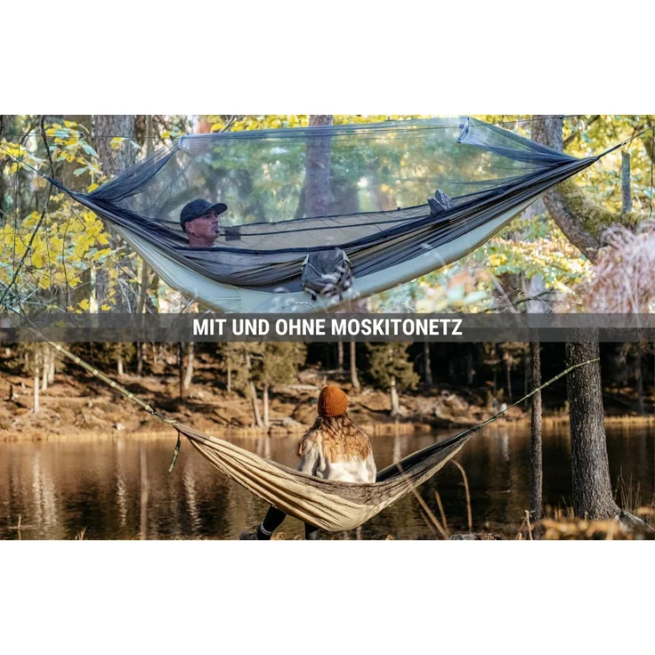 Amazonas Hängematte 'Moskito-Traveller Thermo', XXL – Bild 5
