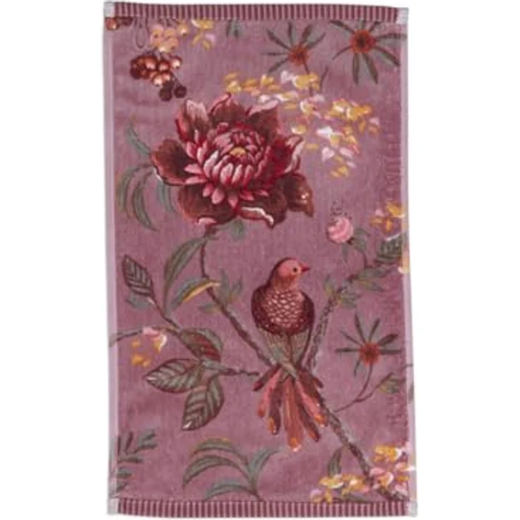 PiP Studio Gästehandtücher Pip Studio, 3er-Set Gästehandtücher, Secret Garden, 30x50, Mauve, (3er Set, 3-St) – Bild 2