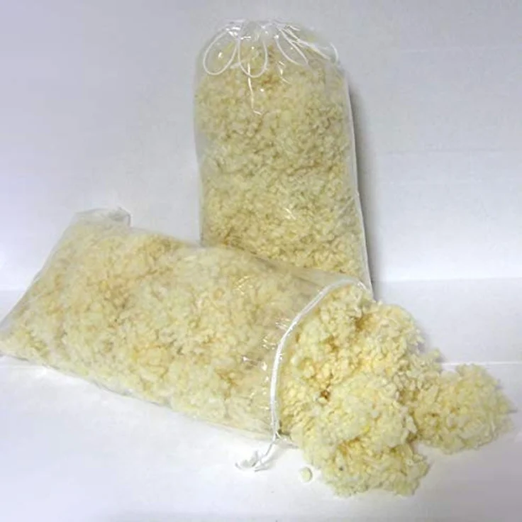 Meivita Kissenfüllung 2x Merino Schafschurwollkugeln Nachfüllpack mit je 150 Gramm – Bild 6