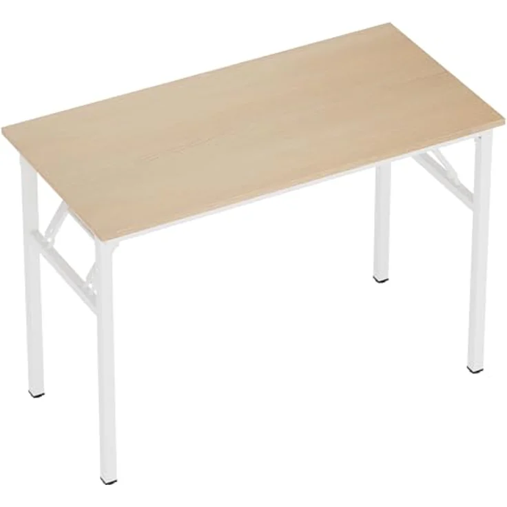 SogesHome Klapptisch Computertisch 100 x 60 x 75 cm PC Tisch Schreibtisch Bürotisch Büroarbeitsplatz für Home Office Verwendung Schreibtisch Esstisch Konferenztisch – Bild 8